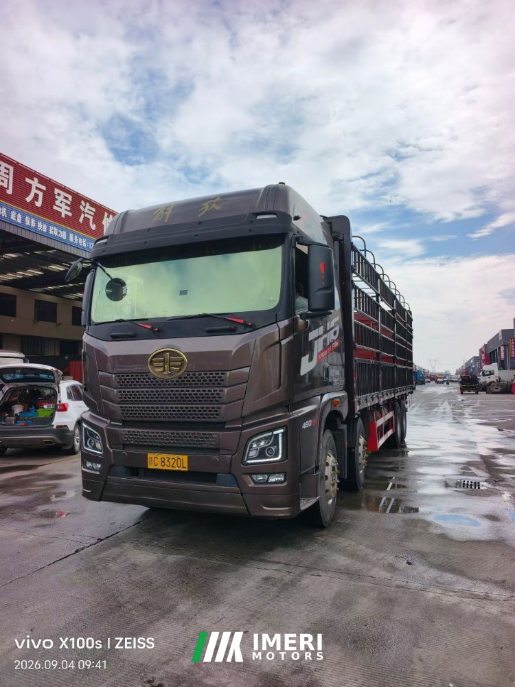 2021 FAW Jiefang JH6 460 hp 8X4 9.4 m