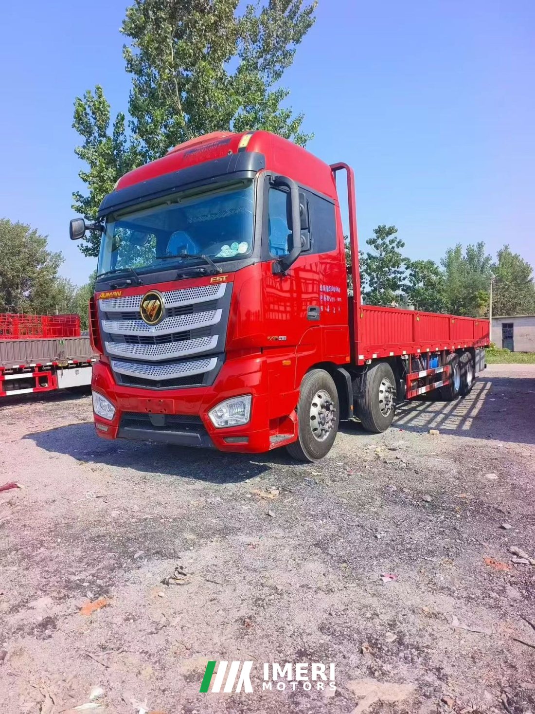 Foton Auman EST 490 hp 8X4 9.53 m - სატვირთო ჩინეთიდან