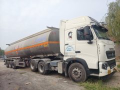 13 m x2.5 m 3 tank semi-trailer - ფოტო 3