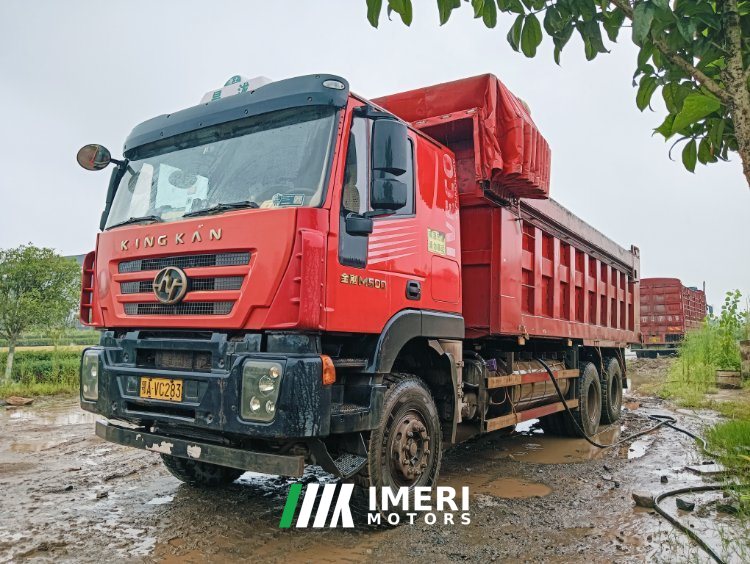 SAIC Hongyan 350 hp 6X4 7 m - სატვირთო ჩინეთიდან