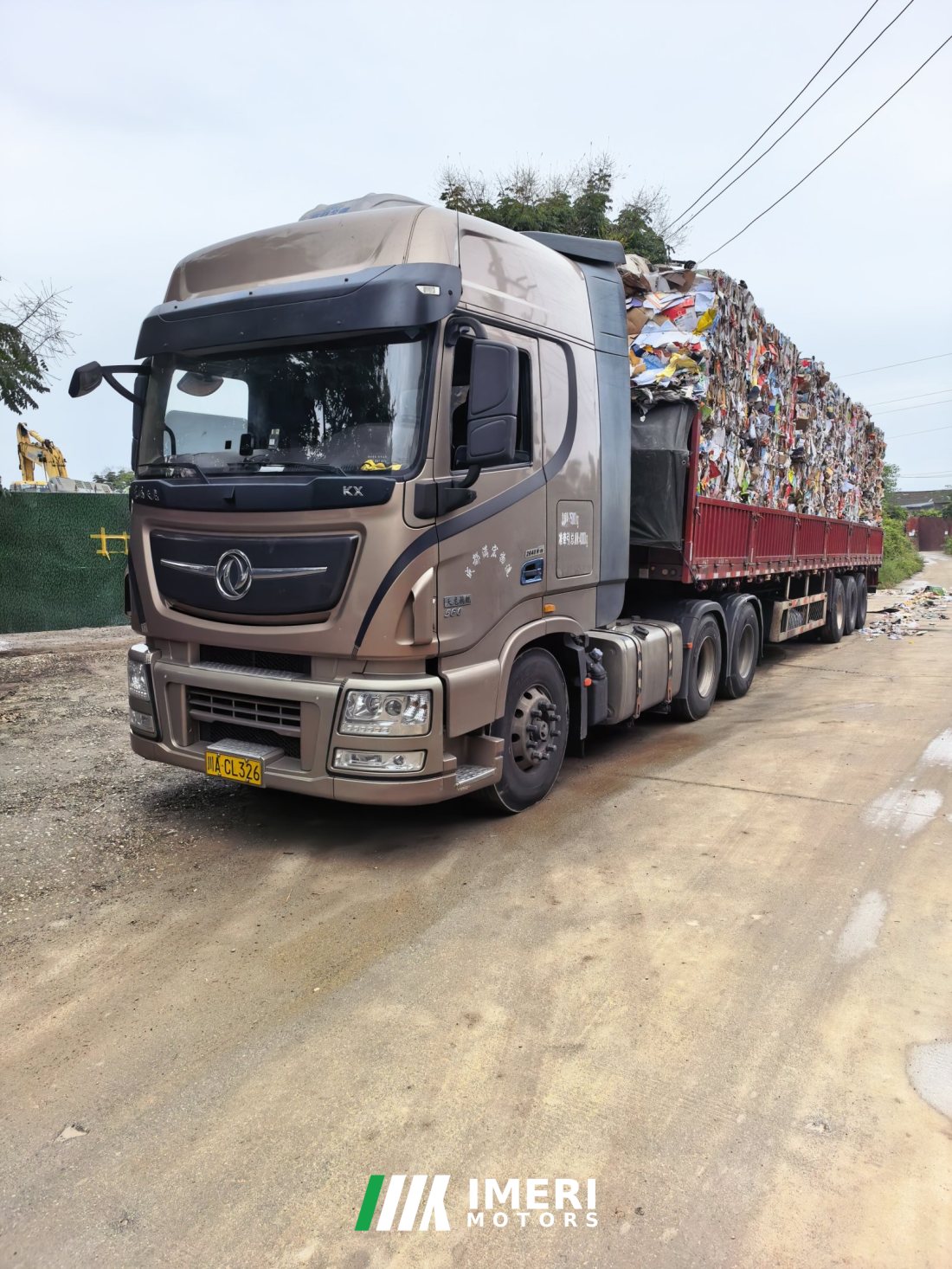 Dongfeng Celestial Flagship KX 560 hp 6X4 - სატვირთო ჩინეთიდან