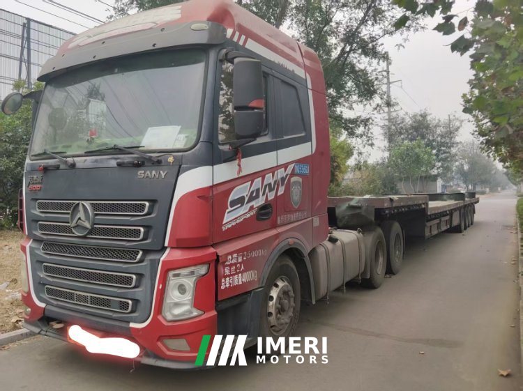 17.5 m x3 m flatbed semi-trailer - სატვირთო ჩინეთიდან
