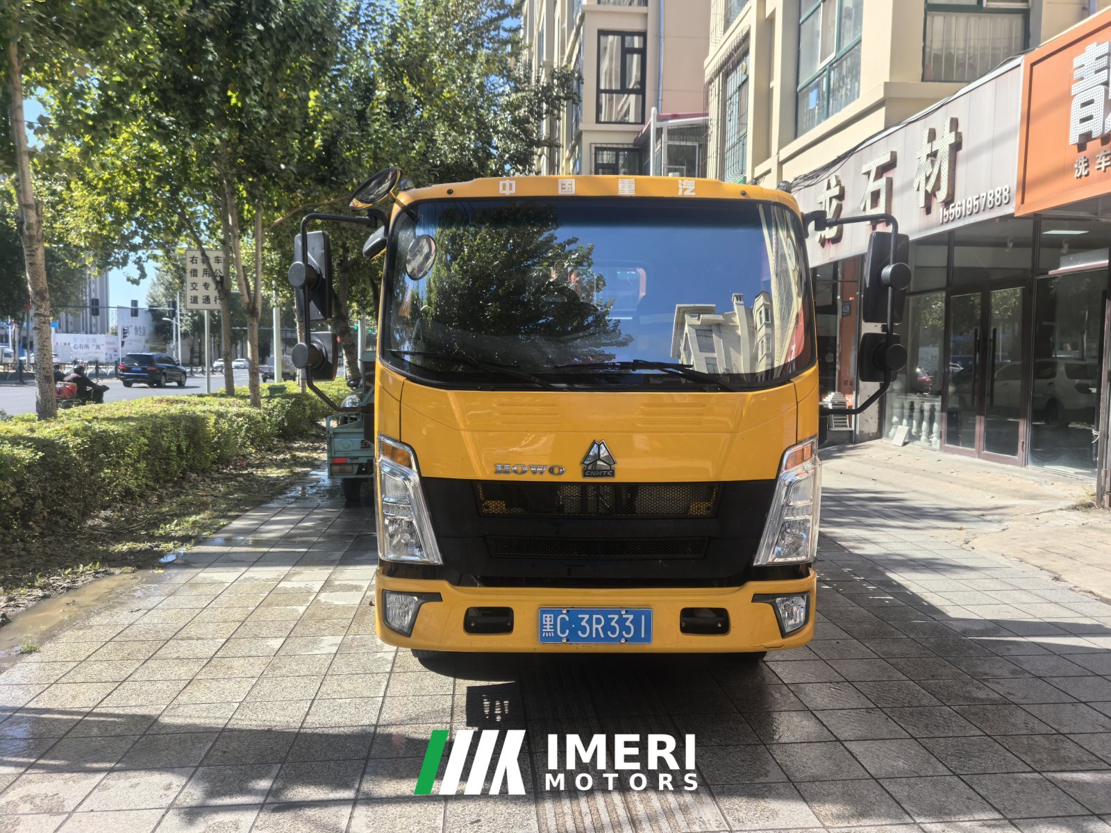 2024 Hubei Hongyu (Hongyu Brand) Sinotruk HOWO chassis 1400 hp 4X2 5.6 m