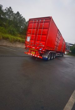 13.7 m x 2.55 m 3-axle container semi-trailer - фото 3