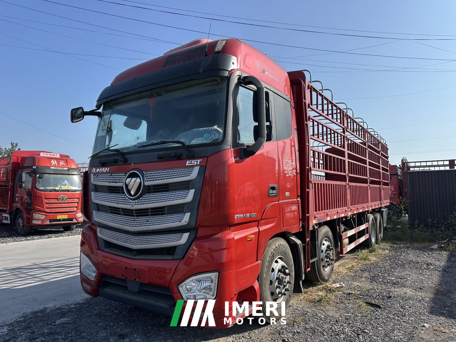 2023 Foton Auman EST 490 hp 8X4 9.56 m