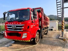 SAIC Hongyan 290 hp 8X4 6.2 m - фото 2