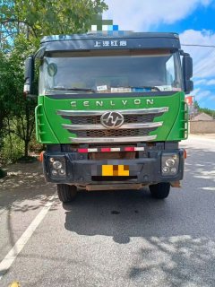 SAIC Hongyan Genlyon 350 hp 6X4 5.6 m - ფოტო 2