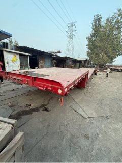 17.5 m x 3.0 m 3-axle low flatbed semi-trailer - фото 1