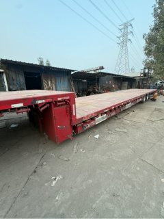 17.5 m x 3.0 m 3-axle low flatbed semi-trailer - фото 2