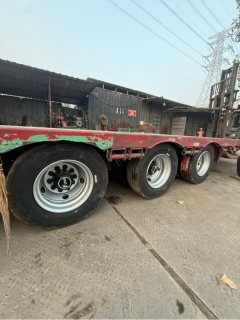 17.5 m x 3.0 m 3-axle low flatbed semi-trailer - фото 5