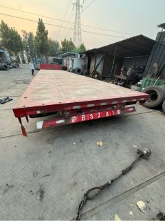 17.5 m x 3.0 m 3-axle low flatbed semi-trailer - фото 6