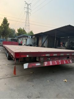 17.5 m x 3.0 m 3-axle low flatbed semi-trailer - фото 7