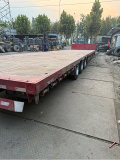 17.5 m x 3.0 m 3-axle low flatbed semi-trailer - фото 8