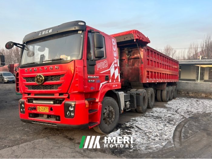 SAIC Hongyan Genlyon 460 hp 6X4 - truck from China