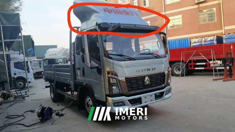 2025 SINOTRUK HOWO Light Duty Truck Commander 160 hp 4X2 3.82 m
