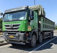 SAIC Hongyan Genlyon 450 hp 8X4 8.3 m - фото 1