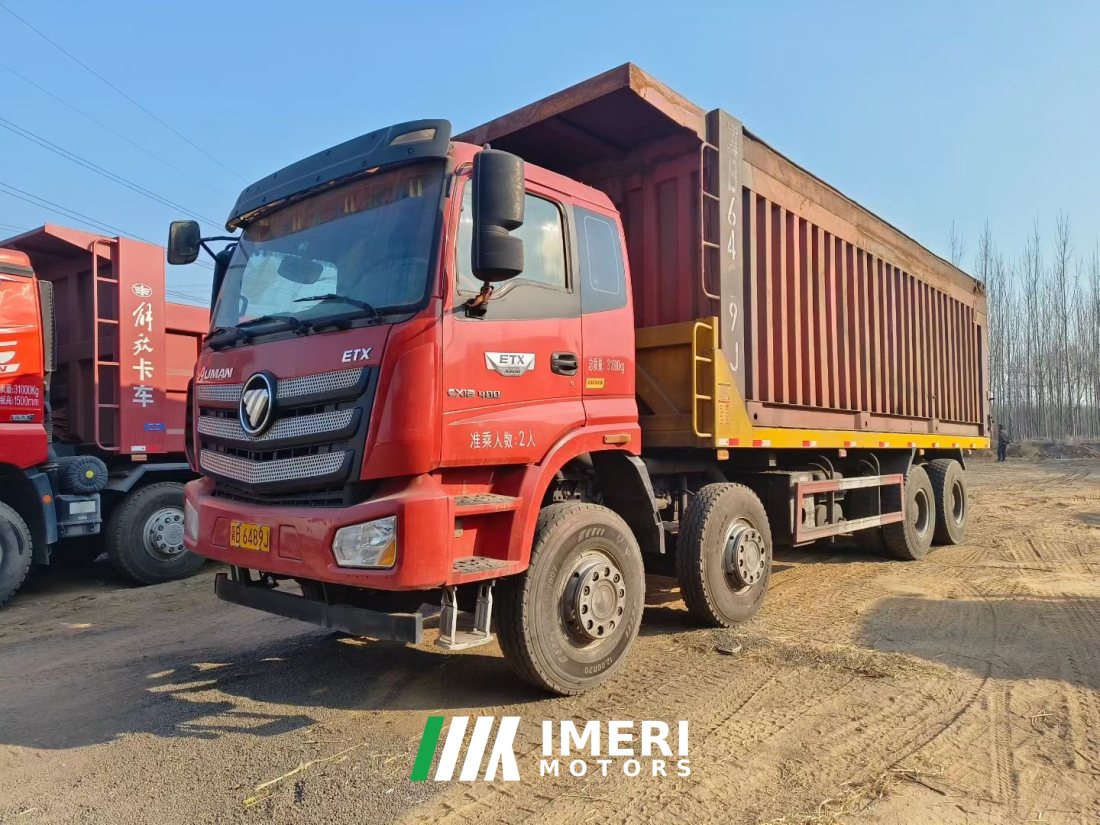 Foton Auman ETX 400 hp 8X4 8 m - грузовик из Китая