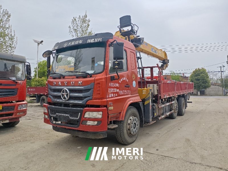 Dayun 240 hp 6X2 7.2 m - სატვირთო ჩინეთიდან