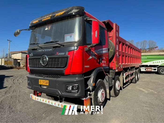Shacman Delong X5000 510 hp 8X4 8.8 m - სატვირთო ჩინეთიდან