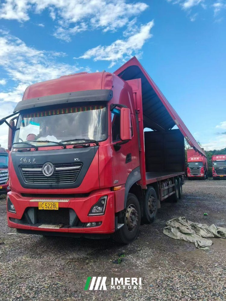 Dongfeng Tianlong KL 465 hp 8X4 9.6 m - სატვირთო ჩინეთიდან