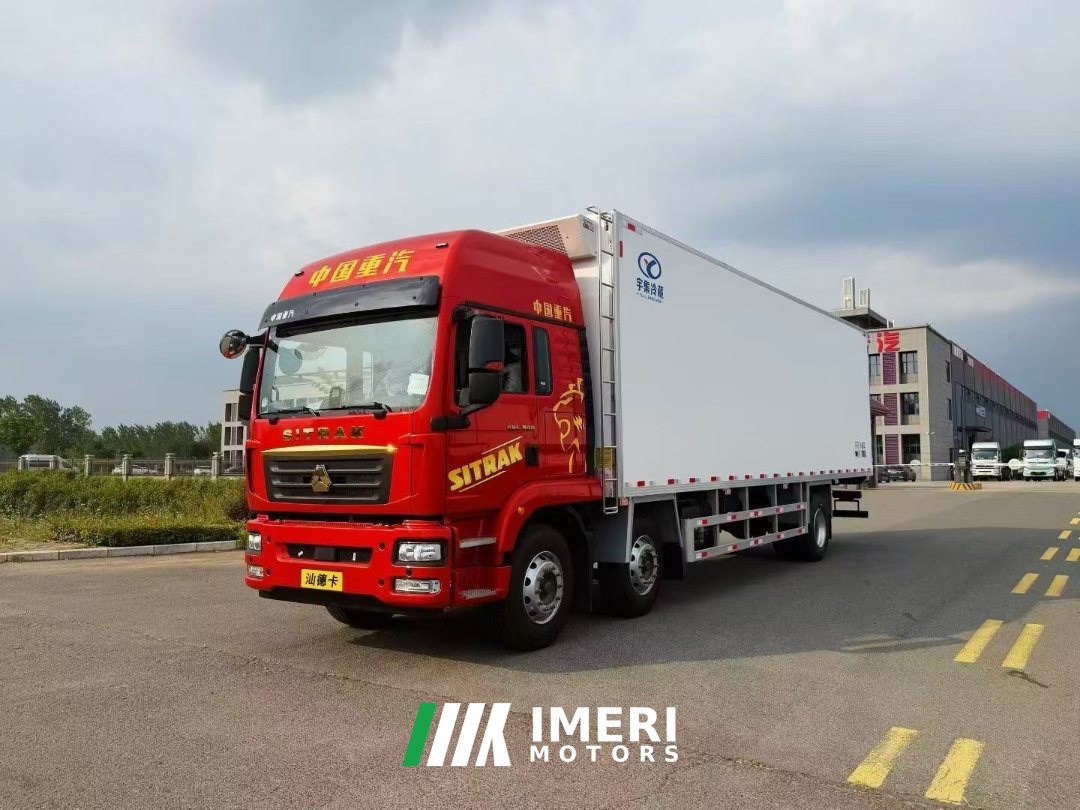 Sinotruk Sitrak G5 350 hp 6X2 9.6 m - სატვირთო ჩინეთიდან