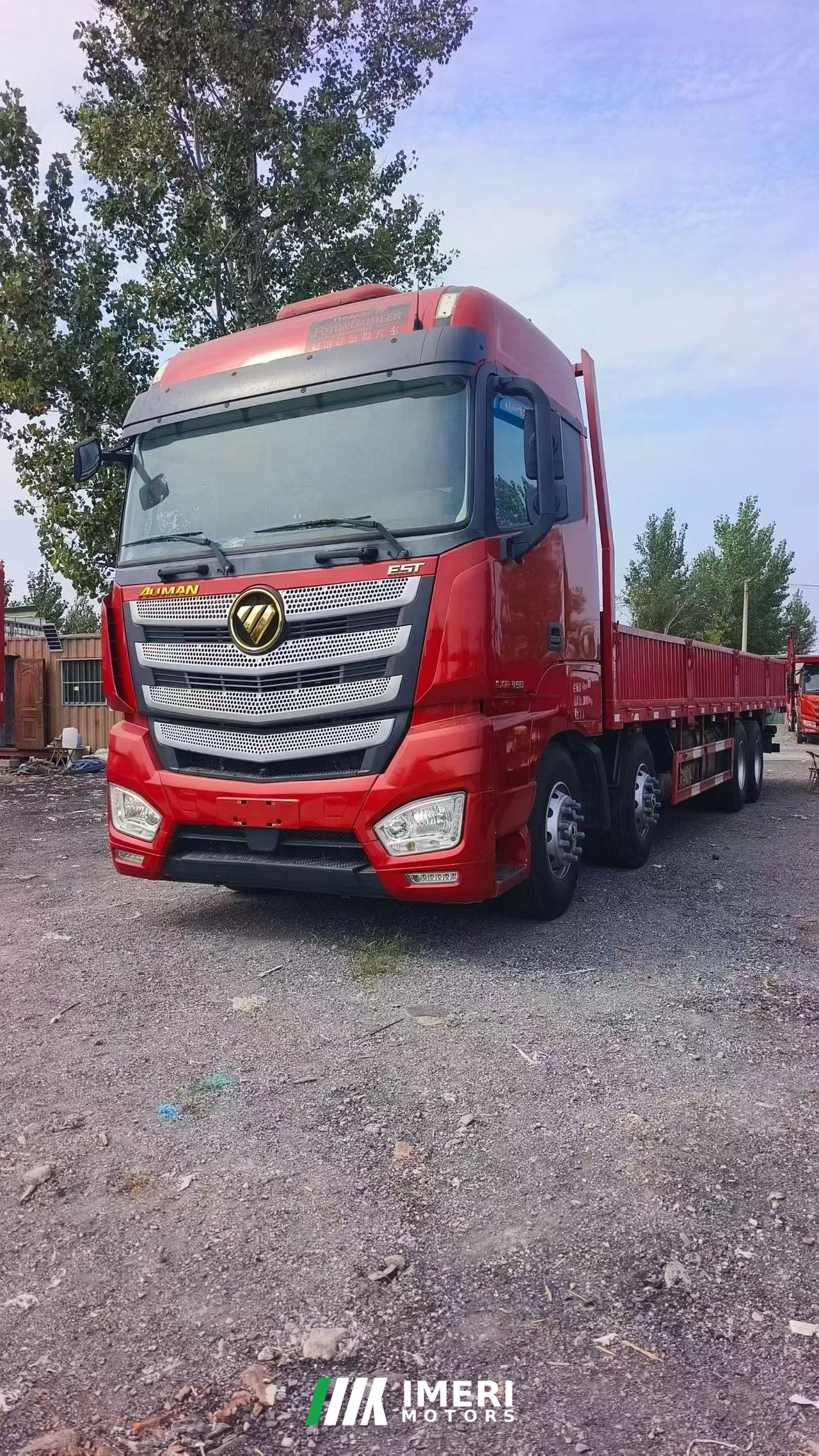2022 Foton Auman EST 490 hp 8X4 9.53 m