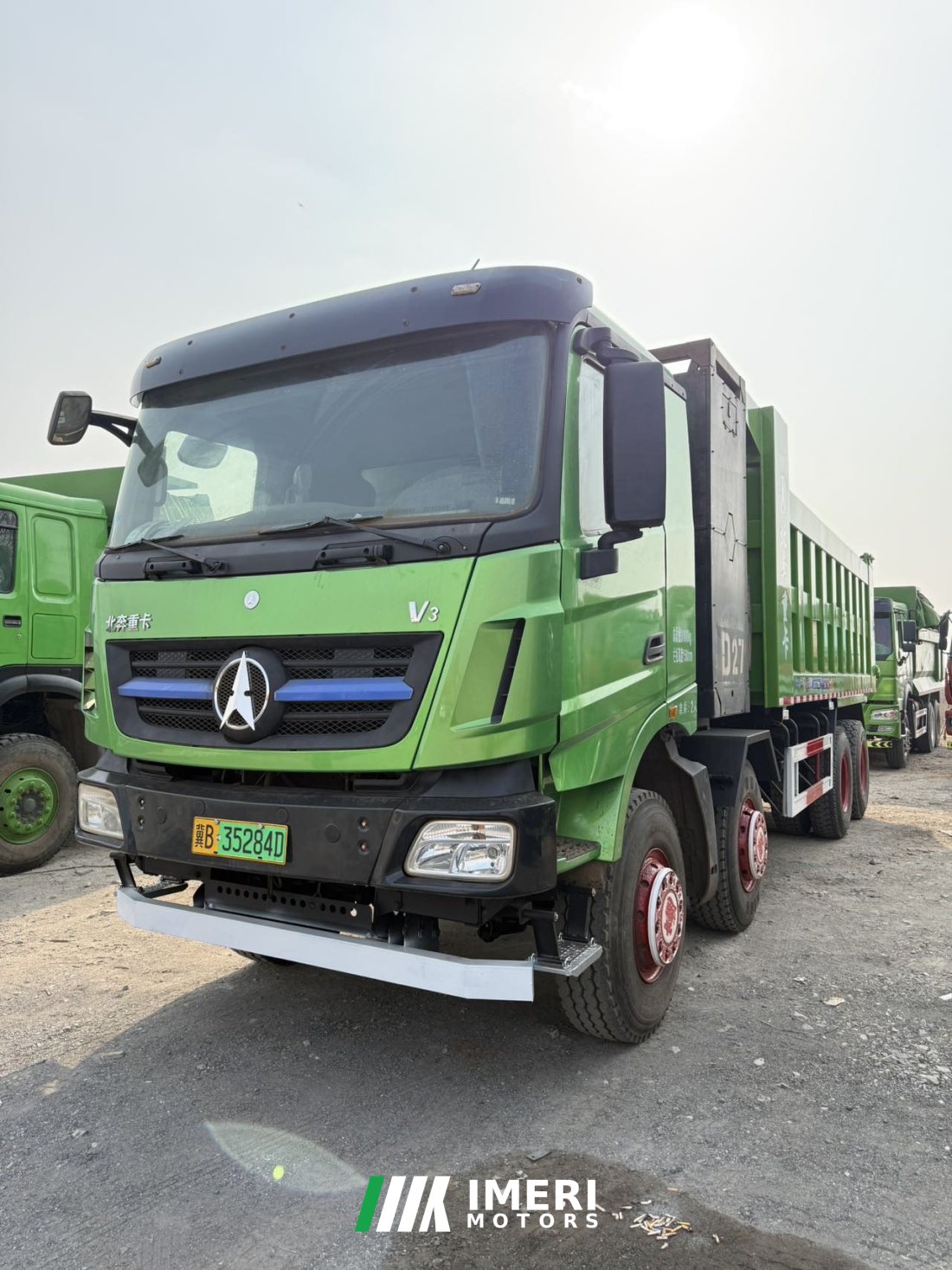 Beiben V3 8X4 6.5 m - სატვირთო ჩინეთიდან