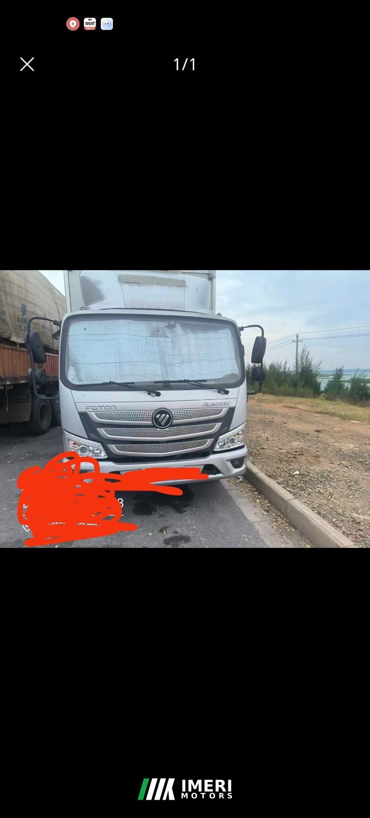 Foton Aumark S1 150 hp 6X6 3.7 m - грузовик из Китая