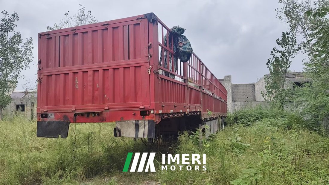 15.00 m x2.55 m 3 stake body semi-trailer - truck from China