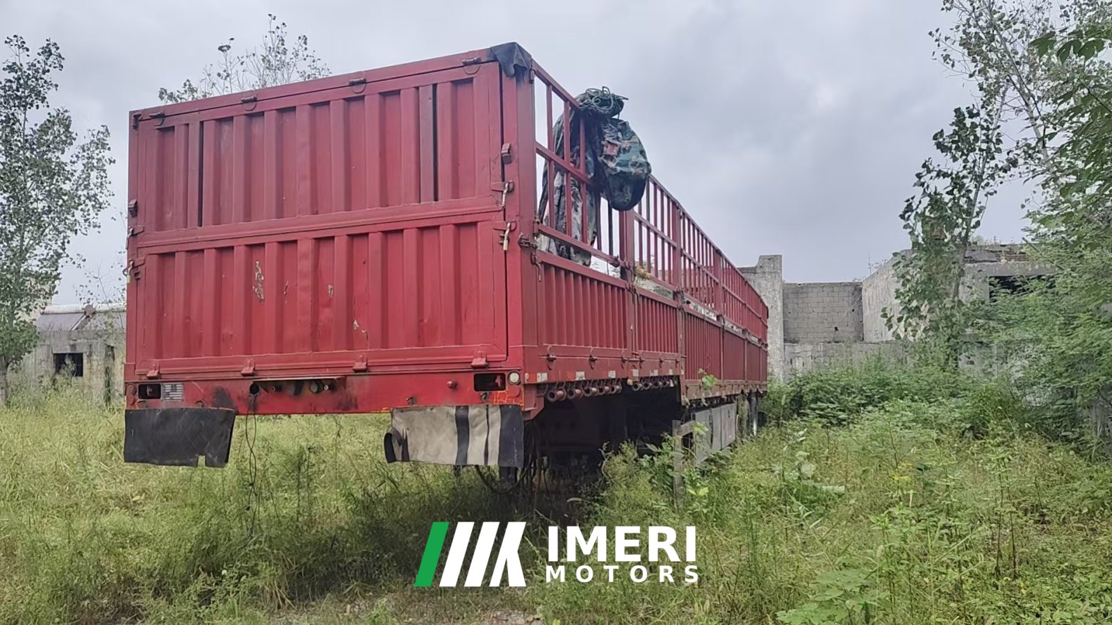 2024 15 m x2.55 m 3 stake body semi-trailer