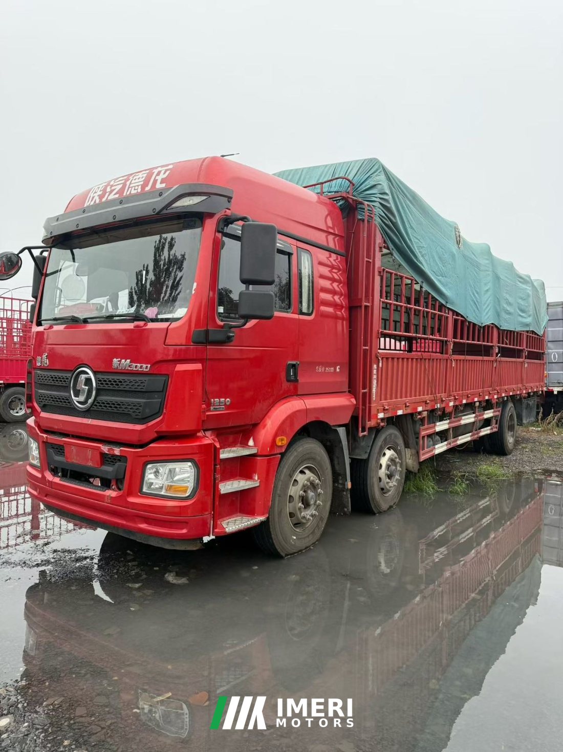 Shacman Delong New M3000 300 hp 6X2 9.55 m - სატვირთო ჩინეთიდან