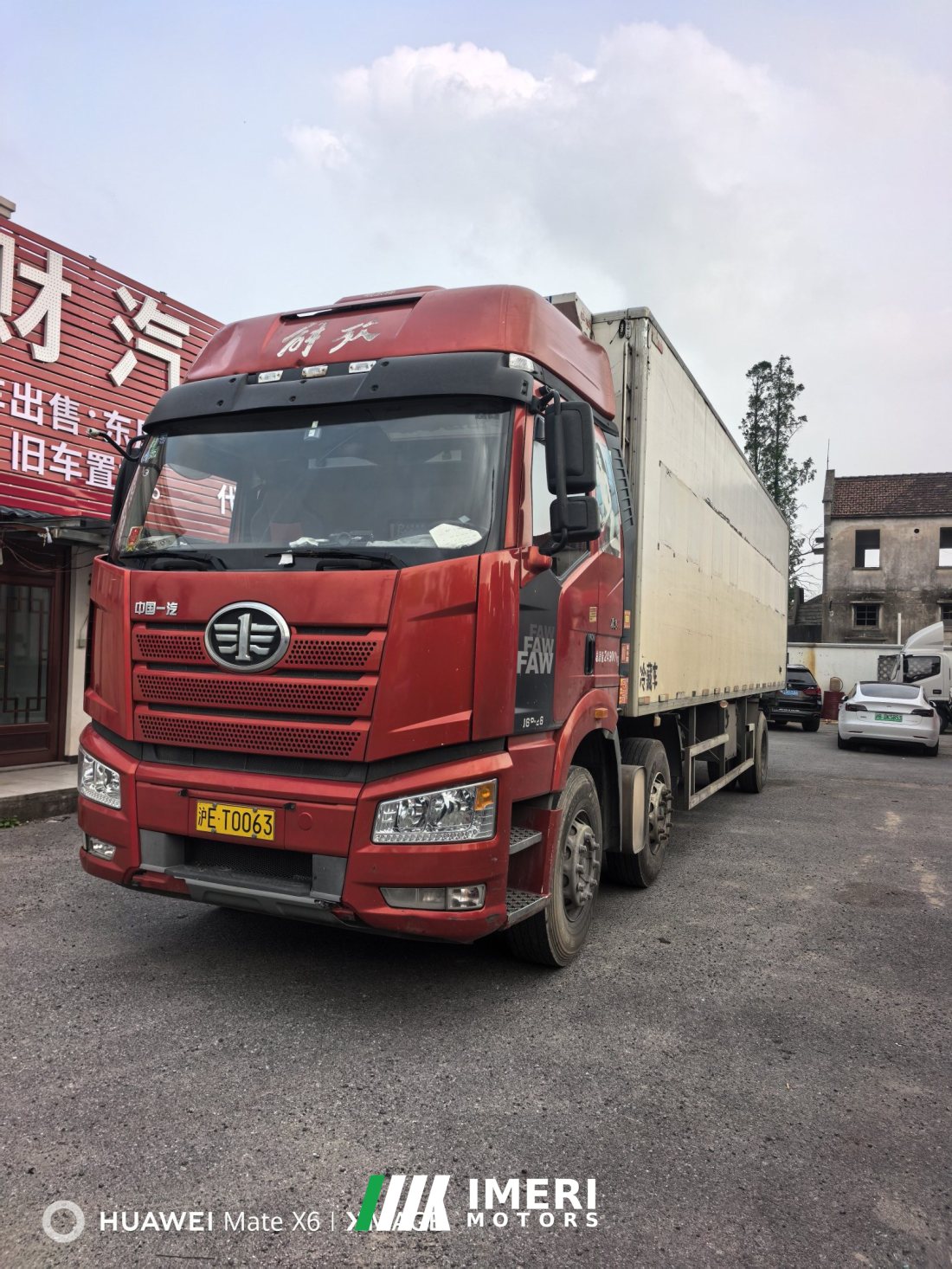 FAW Jiefang J6P 280 hp 6X2 9.5 m - სატვირთო ჩინეთიდან