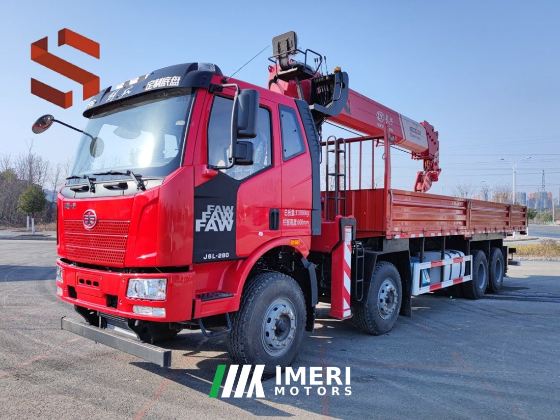 FAW Jiefang J6L 350 hp 8X4 8.4 m - грузовик из Китая