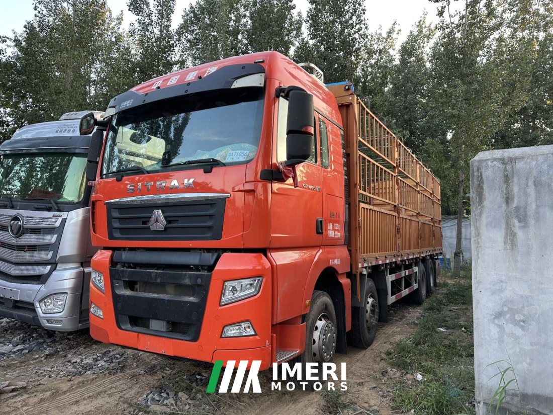Sinotruk Sitrak G7 460 hp 8X4 9.6 m - სატვირთო ჩინეთიდან