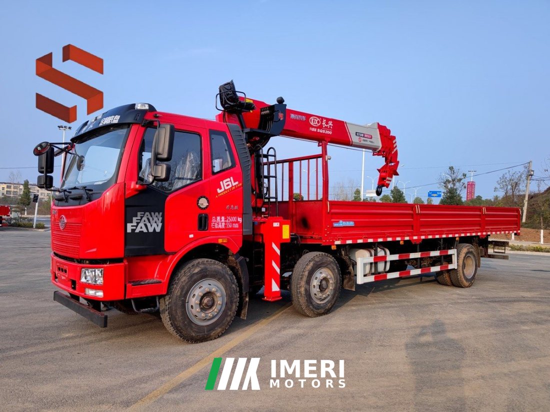 FAW Jiefang J6L 240 hp 4X2 8.4 m - სატვირთო ჩინეთიდან