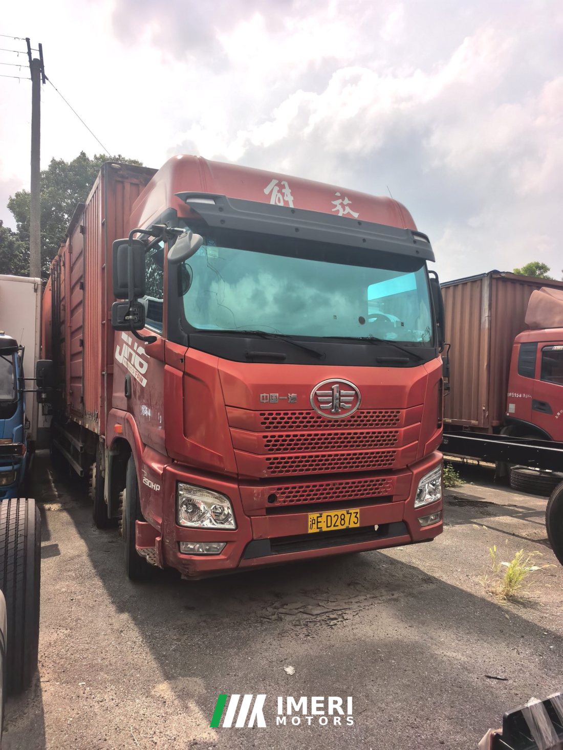 FAW Jiefang JH6 290 hp 6X2 9.5 m - სატვირთო ჩინეთიდან