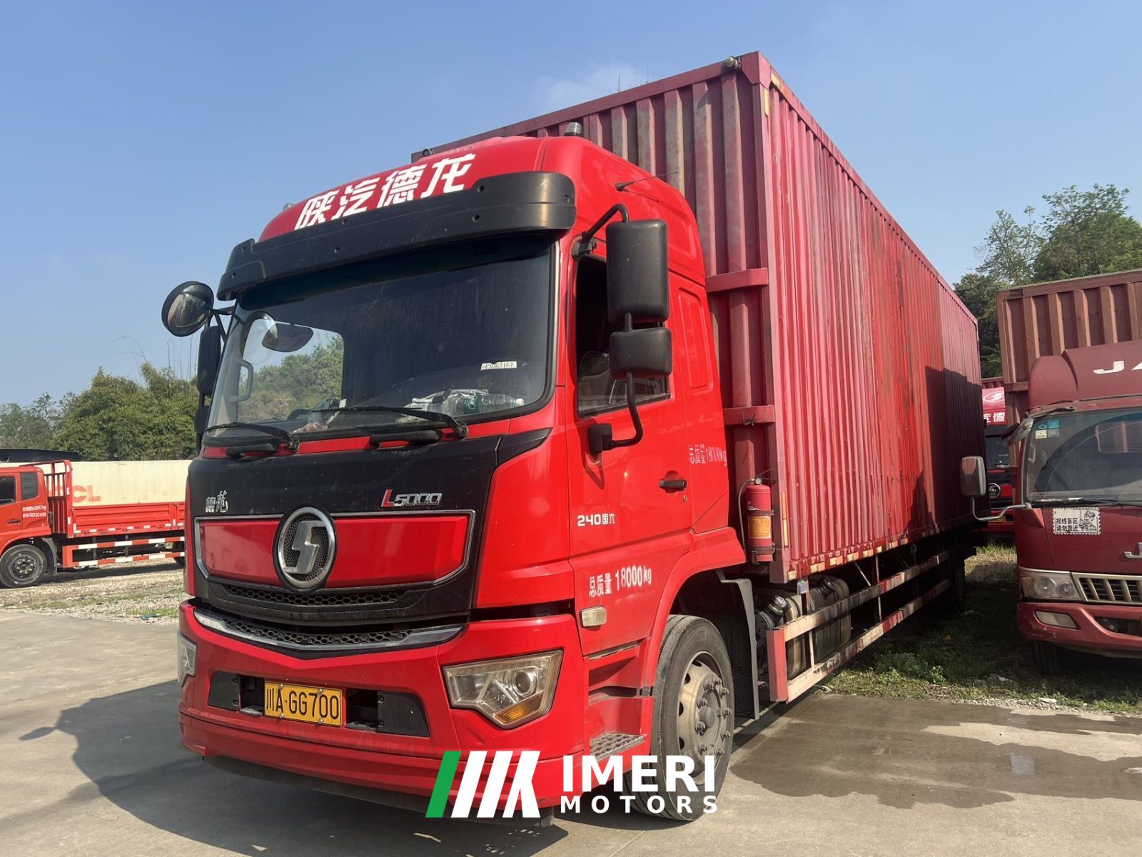 2023 Shacman Delong L5000 240 hp 4X2 9.8 m