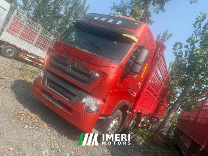 Sinotruk HOWO T7H 440 hp 8X4 9.5 m - სატვირთო ჩინეთიდან