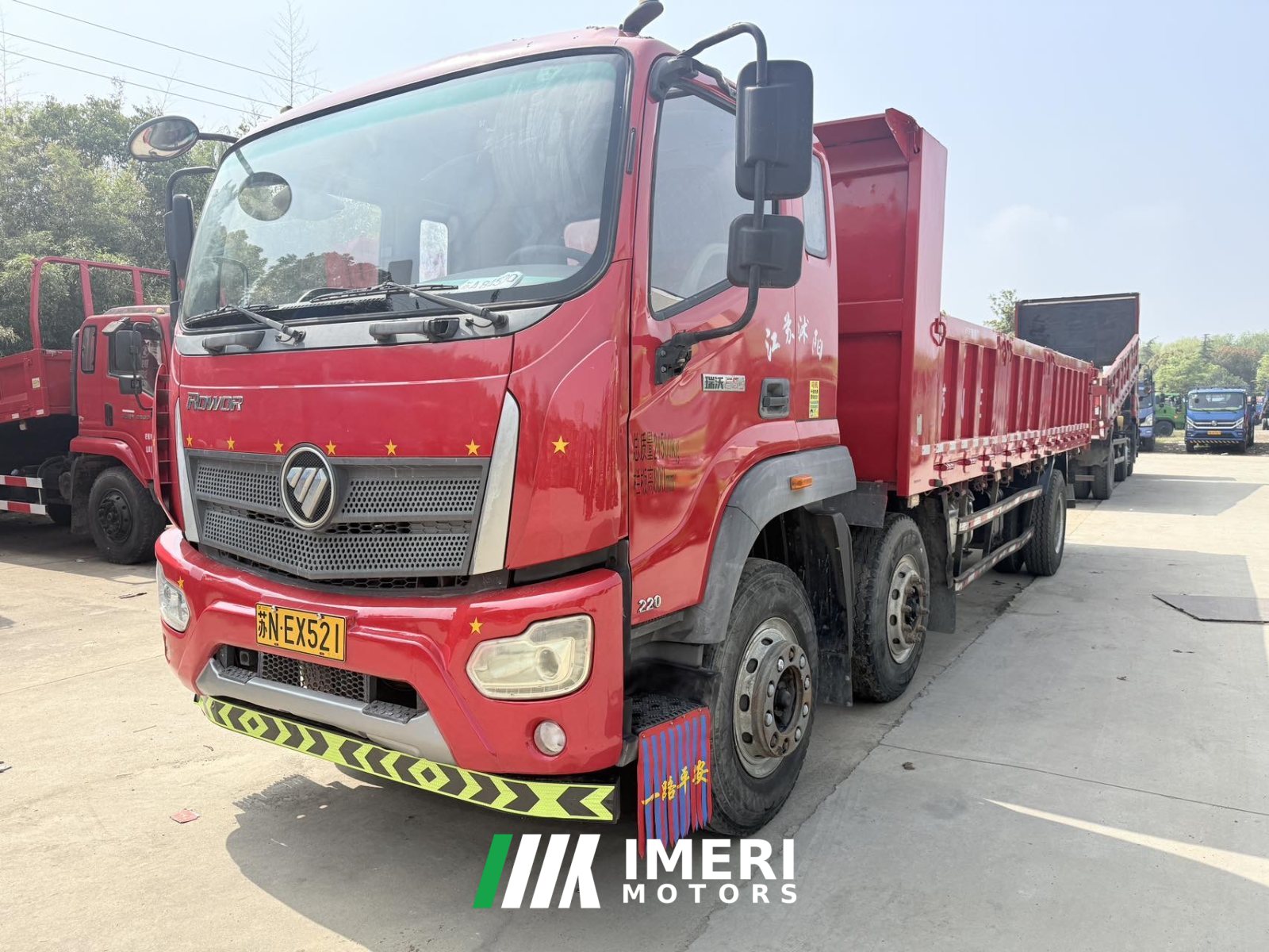 2018 Foton Rowor ES5 220 hp 6X2 7.4 m