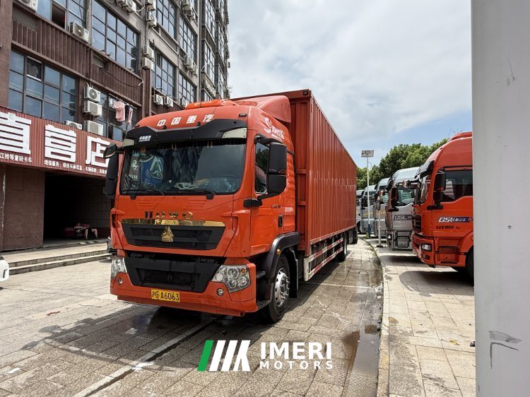 Sinotruk HOWO TX7 290 hp 4X2 9.52 m - სატვირთო ჩინეთიდან