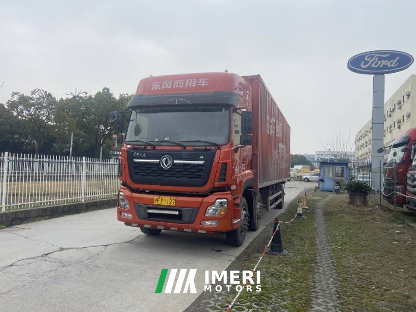 Dongfeng Tianlong 270 hp 6X2 9.6 m - სატვირთო ჩინეთიდან