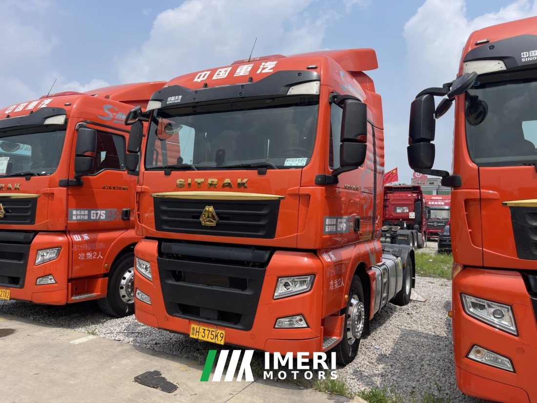 Sinotruk Sitrak G7S 570 hp 4X2 - სატვირთო ჩინეთიდან
