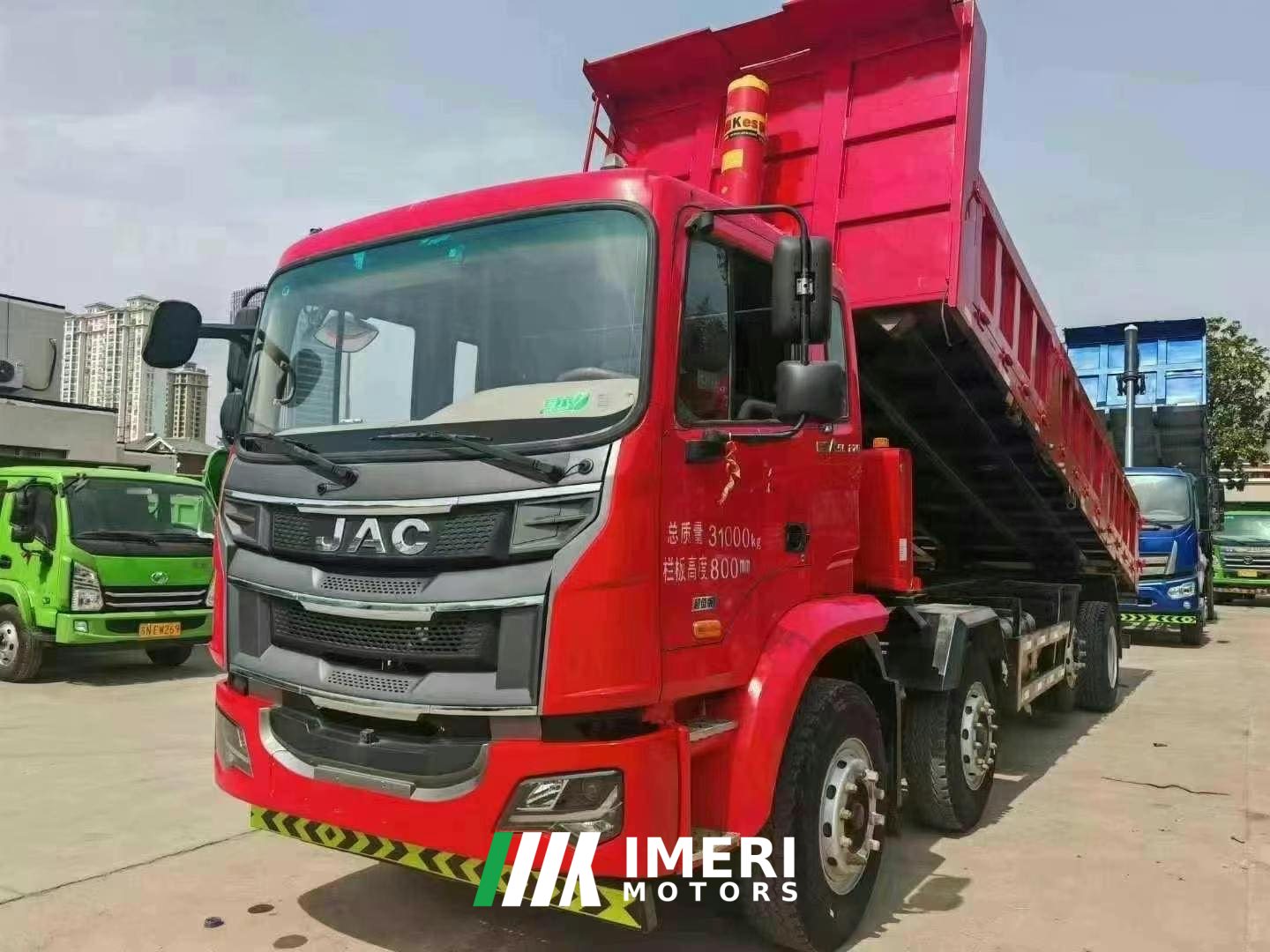 2022 JAC Gallop Gelfa A5 270 hp 8X2 7.6 m