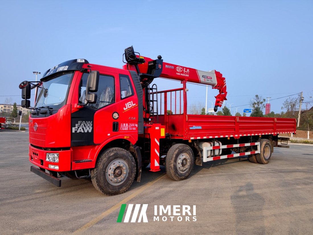FAW Jiefang J6L 240 hp 6X2 8.4 m - სატვირთო ჩინეთიდან