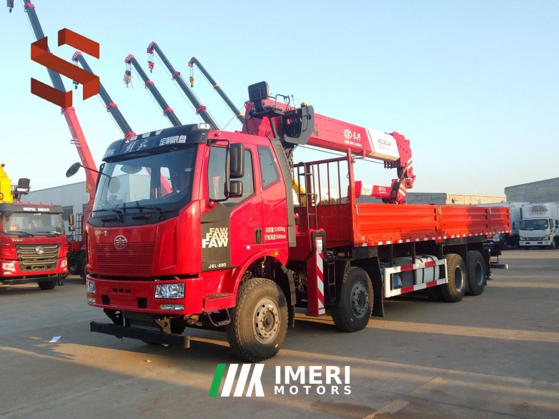 FAW Jiefang J6L 350 hp 8X4 8.4 m - სატვირთო ჩინეთიდან