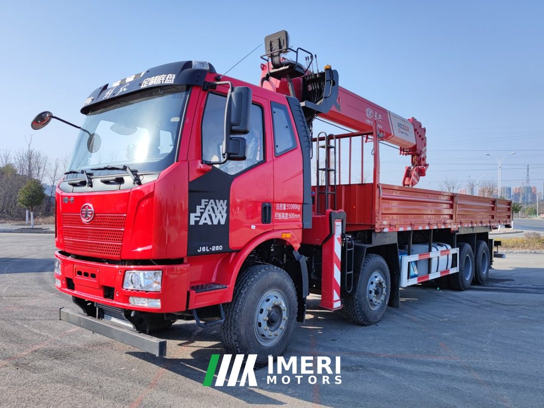 FAW Jiefang J6L 350 hp 8X4 8.4 m - სატვირთო ჩინეთიდან