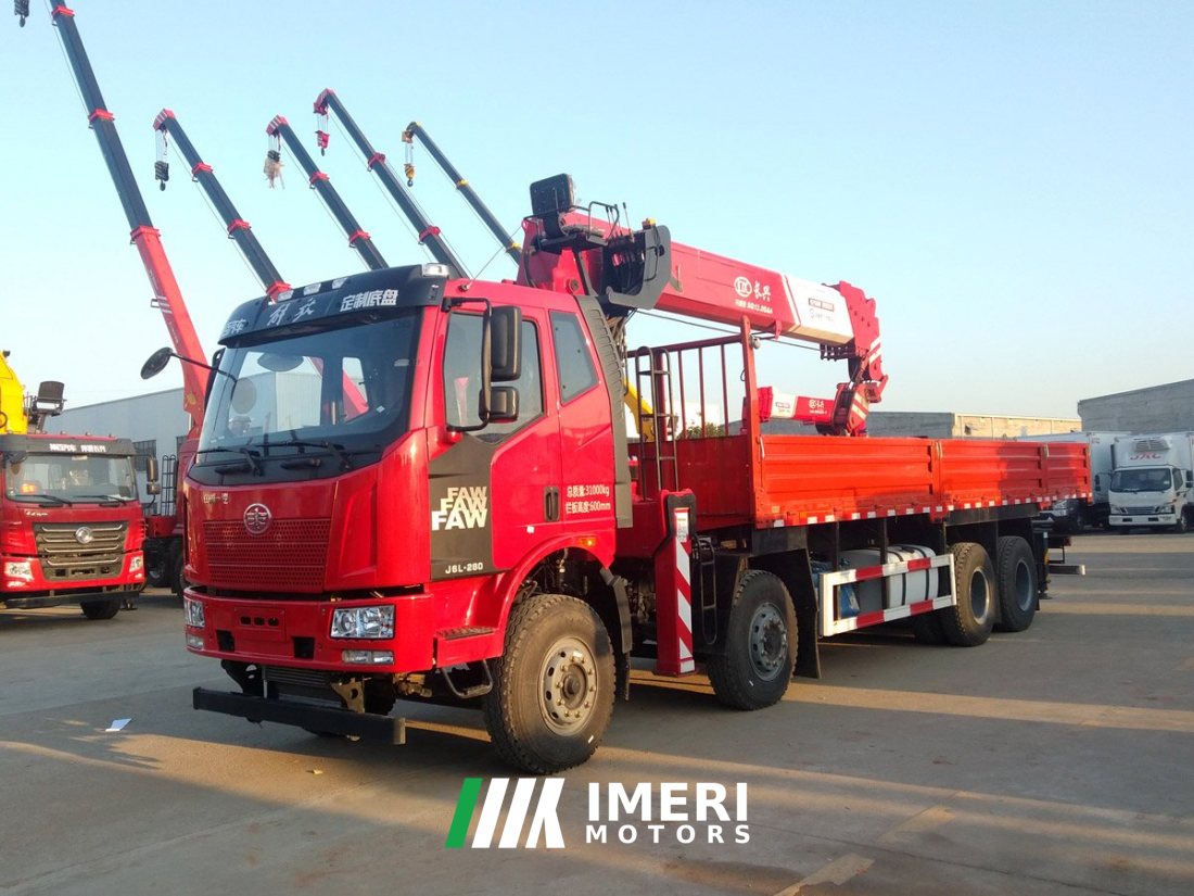 FAW Jiefang J6L 350 hp 8X4 8.4 m - სატვირთო ჩინეთიდან