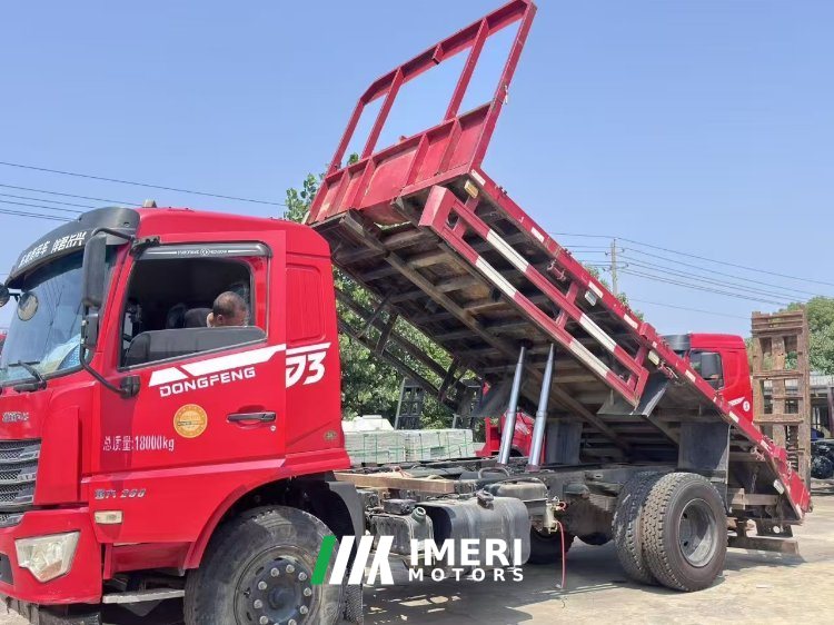 Dongfeng 200 hp 6X2 5.4 m - სატვირთო ჩინეთიდან