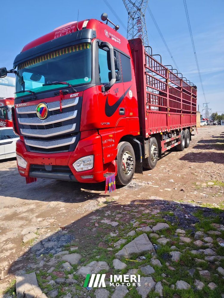 Foton Auman EST 510 hp 8X4 9.6 m - სატვირთო ჩინეთიდან
