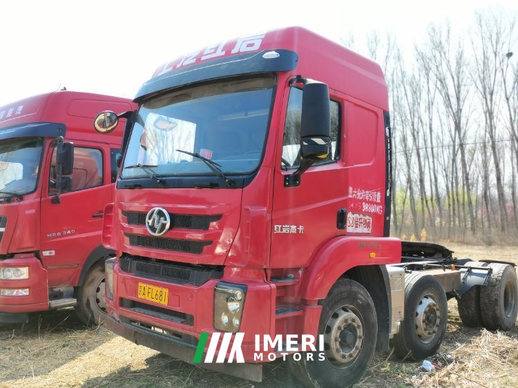 2018 SAIC Hongyan 350 hp 6X2